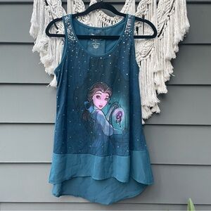 SOLD 10/9/24 Beauty and the heart Belle Artisan Disney Tank Top Art Of Belle